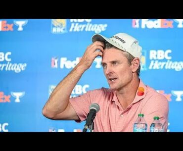 Justin Rose reacts to wife's hug with Rory McIlroy as he speaks out about moment