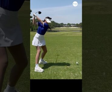 간g나는 파워풀샷 💙🤍 | KLPGA 김세영2(Seyoung Kim) #골프레슨_잠실