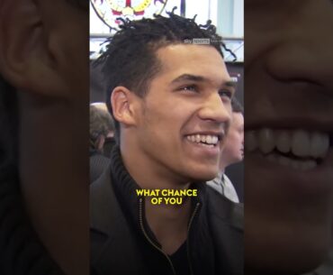 Conor Benn in 2016 on whether he would fight Chris Eubank Jr. in the future 👀