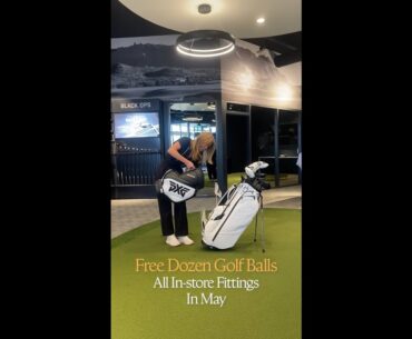 Free Dozen Golf Balls With Each In-store Fitting | PXG #shorts