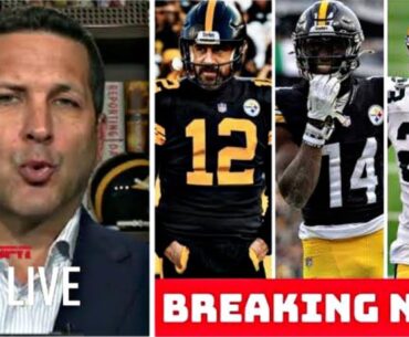 FULL NFL LIVE | Steelers sign Aaron Rodgers & Trade George Pickens? - Packers trade Jaire Alexander?