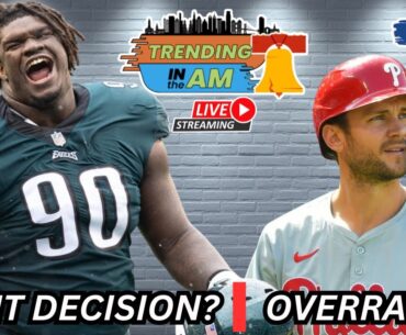 Do the Eagles have a WEAKNESS? | Did the Phillies WIN? - Trending in the AM w/Phil Stiefel