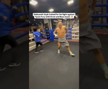 Oleksander Usyk secret training to beat Tyson Fury