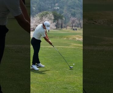 KPGA 고군택 프로 이상적인 스윙 궤도로 똑 바로 날리는 장점이 있는 드라이버 스윙 슬로우 모션  DB손해보험 프로미 오픈  #golf #골프스타 #골프 #아름다운골프장