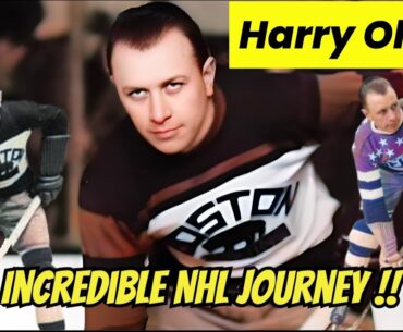 HARRY OLIVER'S Incredible NHL Journey to the Hall of Fame!
