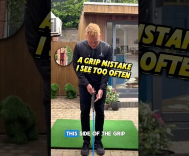 I see this golf grip mistake too often #golf #golftips #golflesson #golfer #golfing