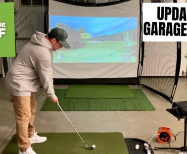 Awesome Golf Update + Budget Garage Setup with Garmin R10 & Rapsodo!