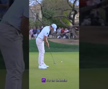 Perfect Precision! Thomas Detry's Incredible Short-Range Hole-Out Shot ⛳🔥 #Golf #PGATOUR