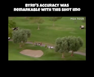 Jonathan Byrd Holes Amazing Shot! #golf #jonathanbyrd #pgatour