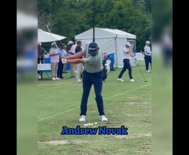 Andrew Novak - 7-iron Front View