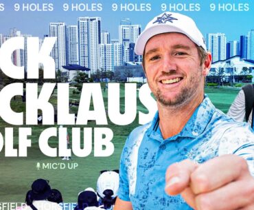 Sam Horsfield Takes On The Front 9 | Jack Nicklaus Golf Club | LIV Golf Korea