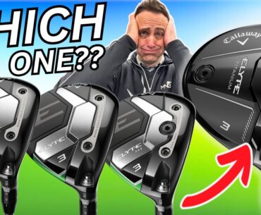 NEW CALLAWAY ELYTE TITANIUM FAIRWAY WOOD!