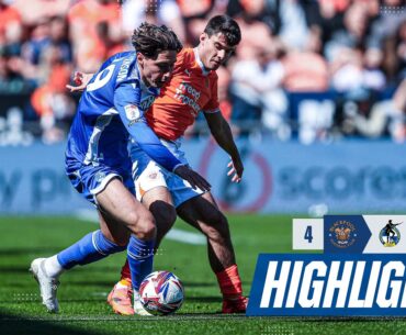 Highlights | Blackpool 4-1 Bristol Rovers