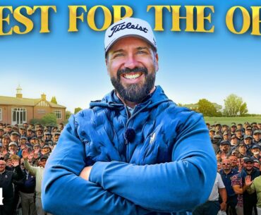 Taking on 150 PROS at my HOME GOLF COURSE!