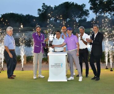Angad Cheema Dominates Kapil Dev Invitational 2025 with Record 66