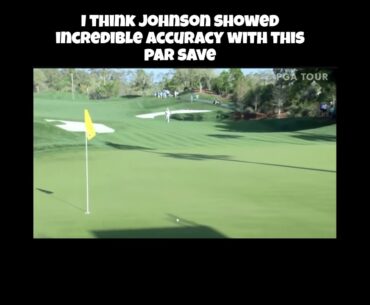 Dustin Johnson Makes Outstanding Par! #golf #dustinjohnson #pgatour