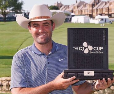 Scottie Scheffler ties PGA Tour record in impressive win at the CJ Cup Byron Nelson
