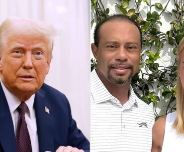 Tiger Woods Breaks Silence With Explosive Response to Trump’s Comments About Vanessa!