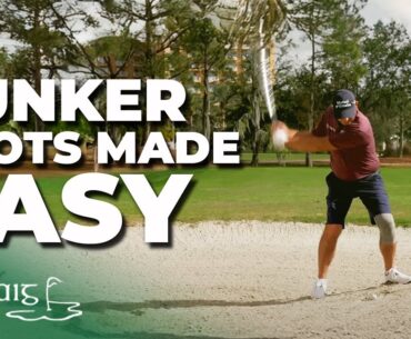 Bunker Shots made EASY | Padraig Harrington