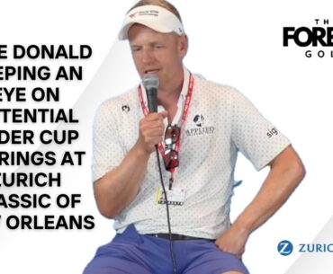 Luke Donald Reveals That He's 'Keeping An Eye' On Potential Ryder Cup Pairings At The Zurich Classic
