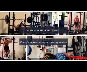 Jason Blaha Training Bench Press Day - 5-5-2025!