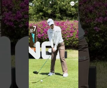부드러운 전환동작 🤍🤎 | KLPGA 최예림(Yerim Choi) #응원릴레이2025