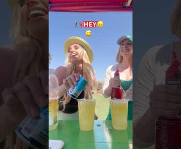 We’re in their way⛳️😅 #cartgirl #funny #bevcart #golfgirls #golf #golfers #cocktail #golfing #Lol