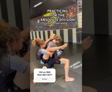 Training with my Boyfriend #bjj #jiujitsu