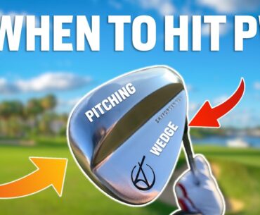 When to use a PITCHING WEDGE?