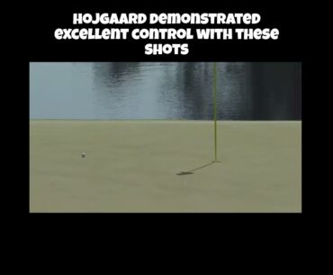 Nicolas Hojgaard Records Phenomenal Eagle! #golf #nicolashojgaard #themasters