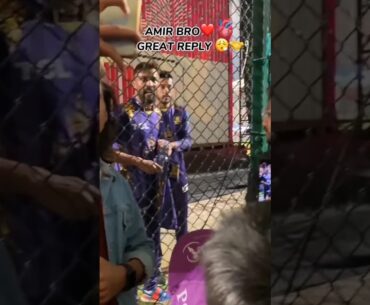 Muhammad Amir Angry On Crowd Call Him Fixer 😡 #muhammadamir #psl2024