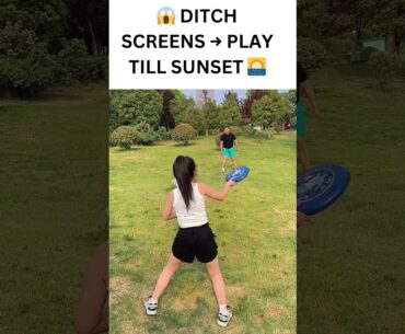 🥏 KIDS OBSESSED → FULL BODY WORKOUT! 💪#frisbeefun