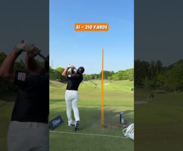 How far does Kazuki Higa hit his clubs? 🇯🇵