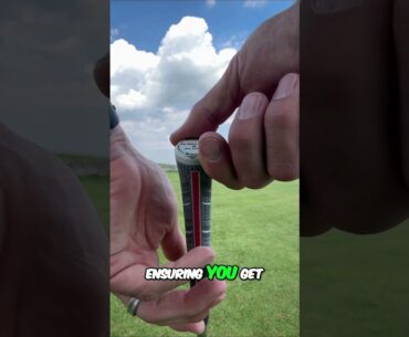 Love These New Golf Grips! Golf Pride Max Align Grips Tested!  #golf #golfswing #golfgrip