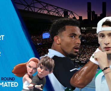 LIVE | Ugo Humbert v Arthur Fils | AO Animated | Australian Open 2025