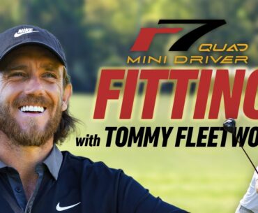 Behind the Scenes: Fitting Tommy Fleetwood on Tour