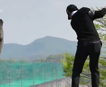 KPGA 장동규 프로 탄도를 낮추려 눌러 쳤나요?.. 우리금융 챔피언십 #golf #golfswing #골프스타 #골프 #골프스윙 #골프레슨 #골프대회