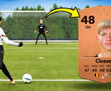 We Took 100 Shots vs The Worst Rated Goalkeeper