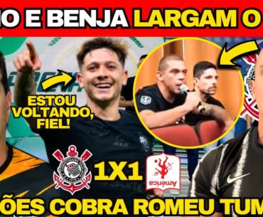 🚨 BENJA E MANO DETONAM JOGADORES DO TIMÃO! GAVIÕES PROTESTA NO CT! A VOLTA DE GARRO! 🚨