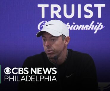 Before Truist Championship, Rory McIlroy speaks highly of Philadelphia region's golf courses