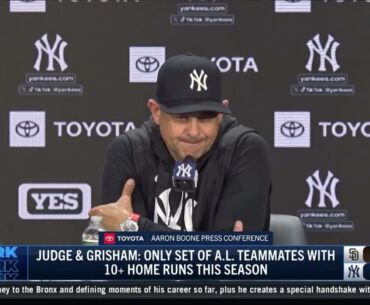 Aaron Boone discusses comeback win in extras