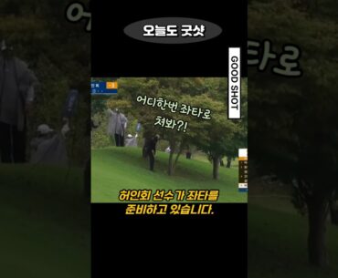 허인회 선수의 노련한 트러블 샷 탈출!! 저런게 진짜 골프 잘하는거죠! #golf #허인회