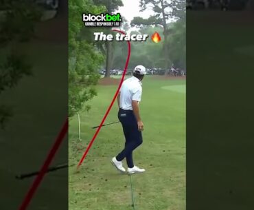 BLOCKBET - MOST INSANE GOLF SHOT TRACER ON THE PGA TOUR!