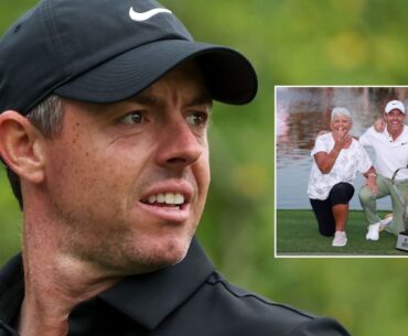 Rory McIlroy makes emotional admission about his parents after returning to UK following Masters win