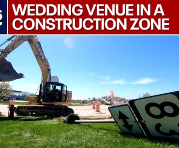 Waukesha County wedding venue; construction part of the ceremonies | FOX6 News Milwaukee