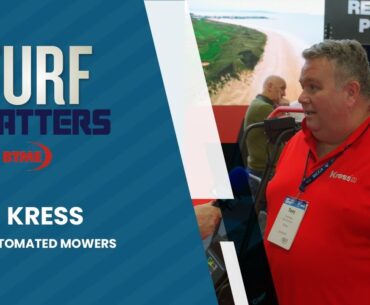 Automated golf course maintenance from Kress