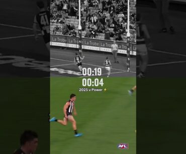 The FASTEST AFL goal ever! 👀😮‍💨