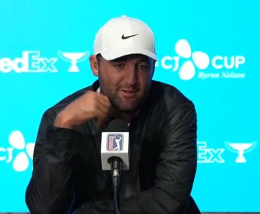 Scottie Scheffler about Jordan Spieth as a rol model and his money games with Si Woo Kim
