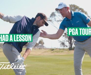 First Lesson Ever: Can Justin Parsons Help a 10 Handicap Break 80?