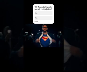 Is Jason Tatum's Superman commercial bad timing being down 0-2? #bostonceltics #jasontatum #nba